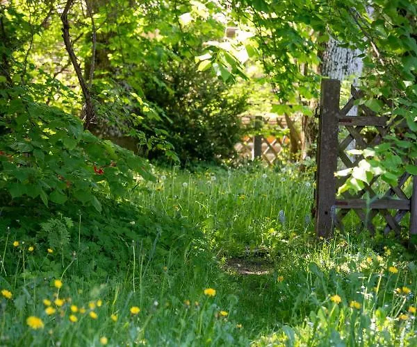 아파트 Landhauswohnung Mit Wildromantischem Garten Füssen